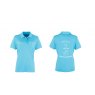Event Personalised Ladies Polo - Aqua - Weston Lawns Dressage Weekend