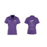 Event Personalised Ladies Polo - Purple - The Welsh Dressage Champs 2025