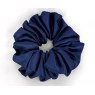 (61) French Navy Single Colour Scrunchie