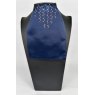 "BLING" (01) Navy Contrast Colour Middle with Rose Gold, Denim & Pearl Crystals