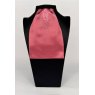 "BLING" (20) Dusky Pink Contrast Colour Middle with Clear Crystals
