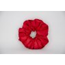 (17) Red Single Colour Scrunchie