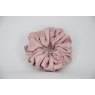 (21) Mid Pink Single Colour Scrunchie