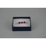 Stock Pin - 6mm Red & 3mm Clear Jewels