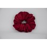 (40) Ruby Single Colour Scrunchie