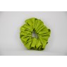 (42) Lime Green Single Colour Scrunchie