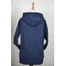 Equi-Jewel by Emily Galtry Equi-Jewel 'Classic Collection' Ladies Hooded Sweatshirt - Navy with EJ Logo in Silver Grey on Front