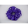 (14) Bright Purple Scrunchie with Sequins