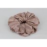 (60) Mink/Pink Paisley Single Colour Scrunchie