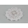 White Pearl & Diamante Bun Net
