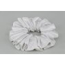 EJS-50 Amsterdam White Scrunchie