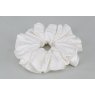 EJS-59 Paris White Scrunchie