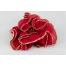 Red Chiffon Scrunchie