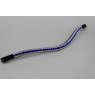6mm Sapphire Blue, 3mm Clear Jewels