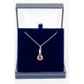 Necklace - Rivoli Crystal Infinty - Ruby