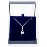 Necklace - Rivoli Crystal Infinty - Light Sapphire