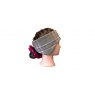 Head Warmer - Cairngorm Blossom Tweed & Cerise Fleece