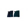 Ear Warmers - Cairngorm Blackwatch Tweed & Bottle Green Fleece