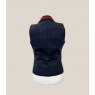 Equi-Jewel by Emily Galtry Ex-Demo Equi-Jewel by Emily Tweed Waistcoat - Cairngorm Jackdaw Tweed with Faux Suede Terracotta (5) Trim - UK Size 14